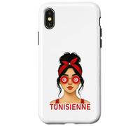 Fille Tunisienne Drapeau Tunisie Copine et Épouse Tunisienne Carcasa para iPhone X/XS