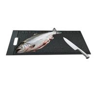 Fillet Mat For Fish | With Measuring Scale - Fish Filleting Pad,Anglers Campers Home Cooks Chefs Boat Dock Shoreline Surf Fishing Barbecue Camping RV Trips Kitchen