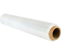 Film 2KG Transparente o Negro para Embalar 50CM x 200M,23 MicrasRollo de Papel Film Resistente de Plástico con Alta Elasticidad para Mudanzas y Envíos (Transparente, 1 ROLLOS)