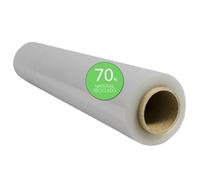 Film de Embalaje Elástico Eco, Film de Plástico Transparente para Embalar hecho 70% Material Reciclado, Rollo de Plástico Protector de Envíos y Mudanzas - Ofituria (1 unidad)