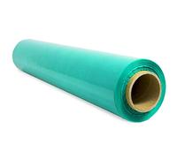 Film de Embalaje Elástico, Film de Plástico Verde para Embalar, Rollo de Plástico Protector de Envíos y Mudanzas, Rollo de 50cm y hasta 400 m Estirables - Ofituria (Verde, 1 unidad)