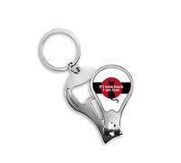 Film Dialogue Never Look Back Fingernail Clipper Cutter Abridor Llavero Tijera