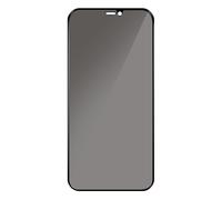 Film iPhone 12 y 12 Pro Antiespía Cristal Templado 9H Anti-huellas Negro