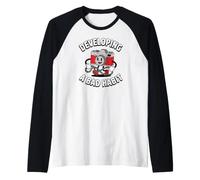 Film Photographer Developing A Bad Habit Vintage Camera Camiseta Manga Raglan