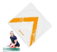 Film protecteur pour raquette de pings-pong - Feuille de protection en caoutchouc | Accessoire de tennis de table, film adhésif anti-poussière et statique pour prolonger la durabilité