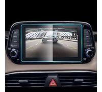 Film Protector Navegador Compatible con Hyundai para Santa Fe 2018 2019 2020 8 pulgadas GPS para coche película protectora de navegación Protector de pantalla de vidrio templado reacondicionado