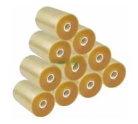 Film retráctil de alta resistencia para palés, Cinta autoadhesiva for paletas, película de bobinado electrostática, multicolor, 3-30cm(Giallo,5cm 3pcs)