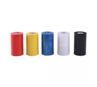 Film retráctil de alta resistencia para palés, Paleta for caja de embalaje for llevar, película alcohol sellado, multicolor, 2-15cm x 150m(Giallo,3cmx150m 2pcs)