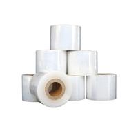 Film retráctil de alta resistencia para palés, Película estirable resistente a prueba de fugas for palés, sellado cajas e injerto árboles frutales - Varios tamaños(25cmx205m 1pcs)