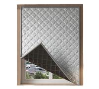 Film Termorreflectante para Cristales Dormitorio Baño Sala de Estar Sala Conferencias Casa de Bloqueo Total Luz con Control Calor Viento para Interiores(W160 cmxH140 cm)