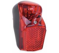 Filmer Luz LED Trasera Universal para Guardabarros Modern Line 1, Rojo/Negro, 63 x 37 x 35 mm