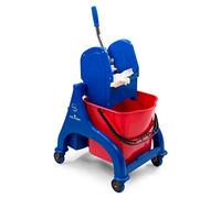 Filmop Orion 7962A - Carro limpiapasuelos con cubo de 25 litros con escurridor profesional y ruedas de 53 x 42 x 90 cm