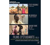 Films d'étudiants : C'est possible + An Burudju + Savoir faire le lit - Vol. 5 [Francia] [DVD]