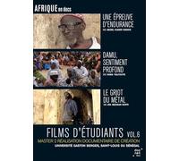 Films d'étudiants : Une épreuve d'endurance + Damu : Sentiment profond + Le griot du métal - Vol. 6 [Francia] [DVD]