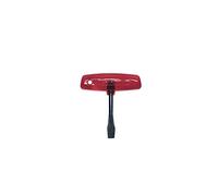 Filmsticks Destornillador ranurado con mango en T de 10 mm, acero al carbono, con barra en T de plástico ABS, ideal para juegos de películas