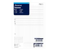 Filofax 340618 - Hoja de contabilidad (A5, 25 hojas), color blanco