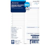 Filofax A5 Día hábil por página Agenda de citas en inglés - 2023 (23-68519)