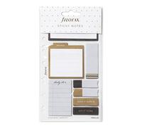 Filofax Accesorio, colección Moonlight, notas adhesivas reposicionables, juego de 8 blocs de notas, 25 hojas cada uno (B132826)