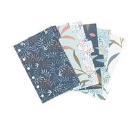Filofax Accesorio organizador, tamaño de bolsillo, colección botánica, separadores organizadores con pestañas, juego de seis (B132809)