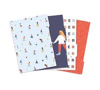 Filofax Accesorio para cuaderno recargable, colección Together, tamaño A5, separadores para cuadernos con pestañas, juego de cuatro (B132802)