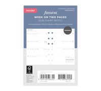 Filofax Agenda 2026 26-68290 de 2026 con una semana en dos páginas