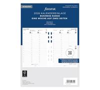 Filofax Agenda A5 Multi 1 semana en 2 páginas (en alemán) 2026