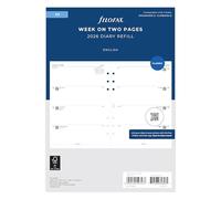 Filofax Agenda A5 semanal en dos páginas en inglés 2026 26-68522