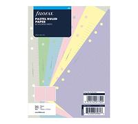Filofax B132610 - Recambio organizador, tamaño A5, colores pastel y papel rayado