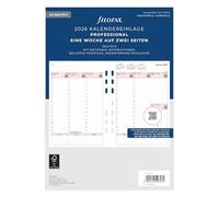 Filofax Calendario A5 Prof.1 semana en 2 páginas (en alemán) 2026
