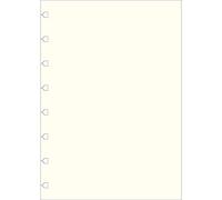 Filofax - Cuaderno de notas A5, para, rellenable, color blanco