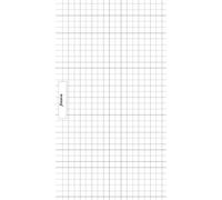 Filofax FF-512905 - Papel cuadriculado (tamaño mini, 1/5), color blanco