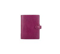 Filofax Finsbury 025342 - Agenda archivador de bolsillo (piel), diseño granulado, color morado, tamaño de bolsillo