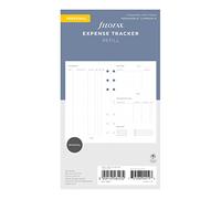 Filofax Lifestyle Recambio, tamaño personal, recambio organizador, papel blanco, rastreador de gastos, 56 hojas (B132850)