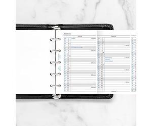 Filofax Mini planificador anual vertical 2024.