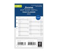 Filofax Mini planificador anual vertical 2027