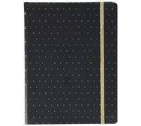 Filofax Moonlight - Cuaderno de notas (tamaño A5), color negro