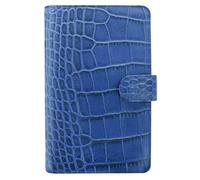Filofax Organizador de cocodrilo clásico compacto personal, índigo