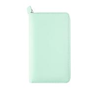 Filofax Organizador personal compacto Saffiano con cremallera, color menta