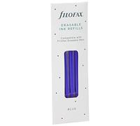 Filofax Paquete de recarga de tinta borrable para bolígrafo - Azul 149012