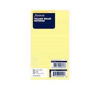 Filofax Personal - Recambio para libreta de anillas, hojas rayadas para notas, color amarillo