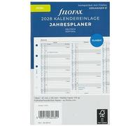 Filofax Planificador anual mini vertical alemán 2028