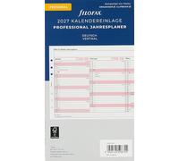 Filofax Planificador anual personal profesional alemán 2028