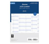 Filofax Planificador anual vertical A5 2027