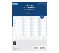 Filofax Planificador de año 2026, tamaño A5