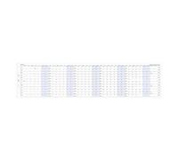 Filofax Recambio para calendario, tamaño de bolsillo, planificador anual horizontal, papel blanco, inglés, 2026 (C68201-26)