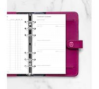 Filofax Recambio para planificador de viaje, organizador de tamaño personal, 6.75 pulgadas de altura