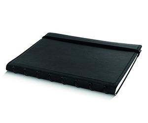 Filofax Refillable - Cuaderno de anillas A5, negro