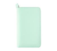 Filofax Saffiano - Organizador personal compacto con cremallera, color menta