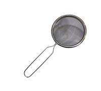 Filón De Malla Fina - Filtro De Té Fine Mesh | Filor De Tamiz De 4.7 Pulgadas | Filtro De Té Reutilizable Y Fácil De Limpiar Para Tazas Y Botas Filtro De Harina De Acero Inoxidable Con Manija Para Hor