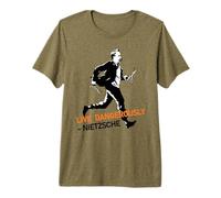 Filosofía de Friedrich Nietzsche Filosofía Alemán Camiseta Premium